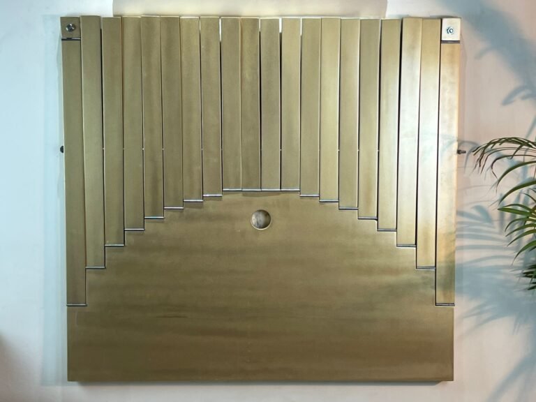 AAA Wall Flow Desk Golden Color (2)